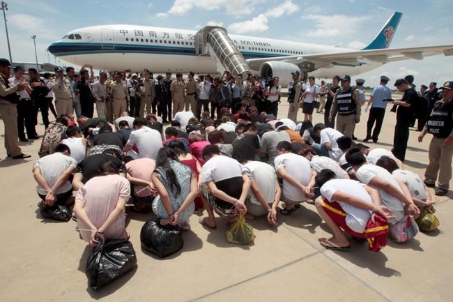 Cambodia deports 74 Chinese over alleged internet scam | iNFOnews.ca