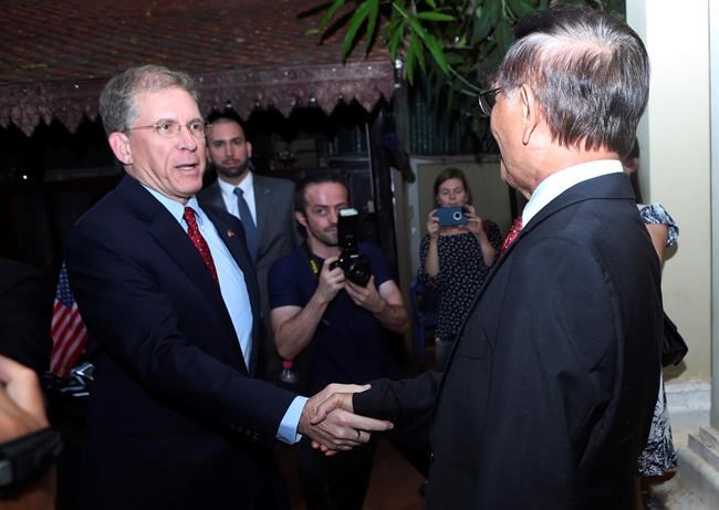 US envoy to Cambodia meets released opposition leader | iNFOnews.ca US envoy to Cambodia meets released opposition leader | iNFOnews.ca