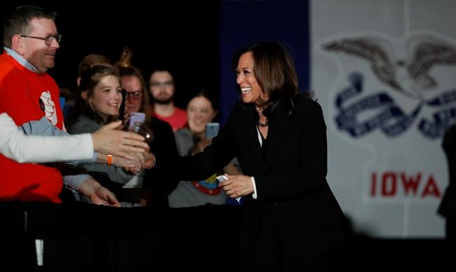 Harris gets 1st Iowa endorsement from Democratic activist | iNFOnews.ca