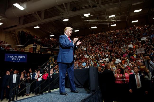 The Latest: Trump says Democrats will stymie economy | iNFOnews.ca