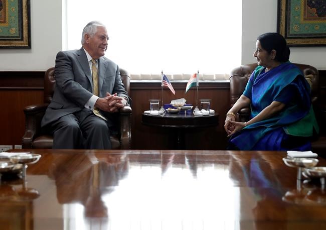 Tillerson in India to lay out US strategy in South Asia | iNFOnews.ca Tillerson in India to lay out US strategy in South Asia | iNFOnews.ca
