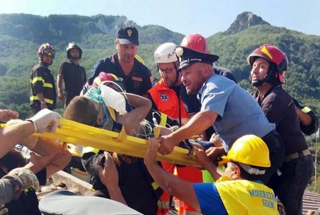 The Latest: 3 children rescued in Italy in 'good condition' | iNFOnews.ca