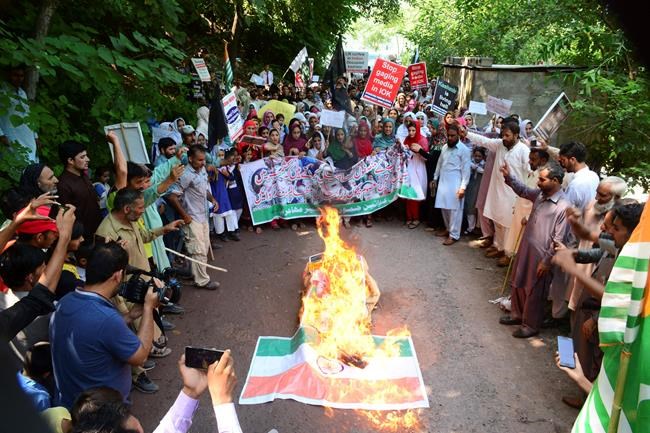 Leader of Pakistan-held Kashmir welcomes Trump initiative | iNFOnews.ca