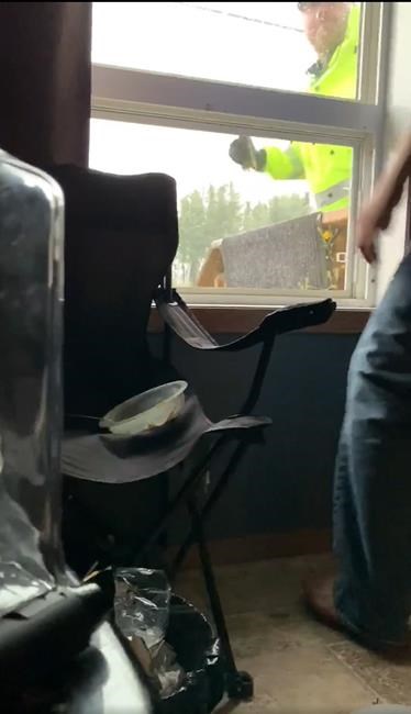 'I thought I did something wrong:' Video shows Mountie entering home with axe | iNFOnews.ca
