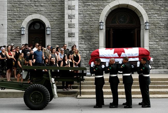Funeral held for Canadian soldier killed in Bulgarian skydiving exercise | iNFOnews.ca
