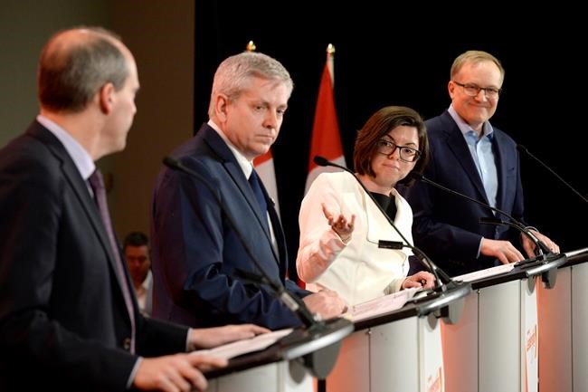 NDP leadership hopefuls square off in wide-ranging first debate | iNFOnews.ca