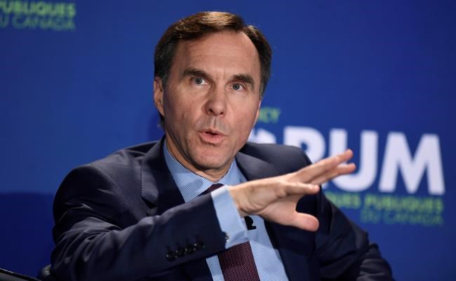 Morneau, private-sector economists set to examine fate of federal finances | iNFOnews.ca