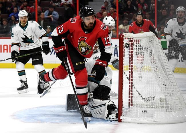 Nick Paul scores twice, Senators beat Sharks 5-2 | iNFOnews.ca