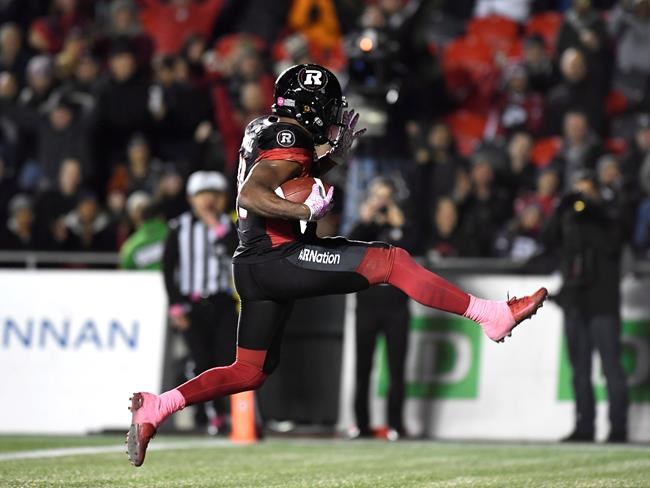 Powell's late touchdown run lifts Redblacks to 41-36 win over Tiger-Cats | iNFOnews.ca Powell's late touchdown run lifts Redblacks to 41-36 win over Tiger-Cats | iNFOnews.ca