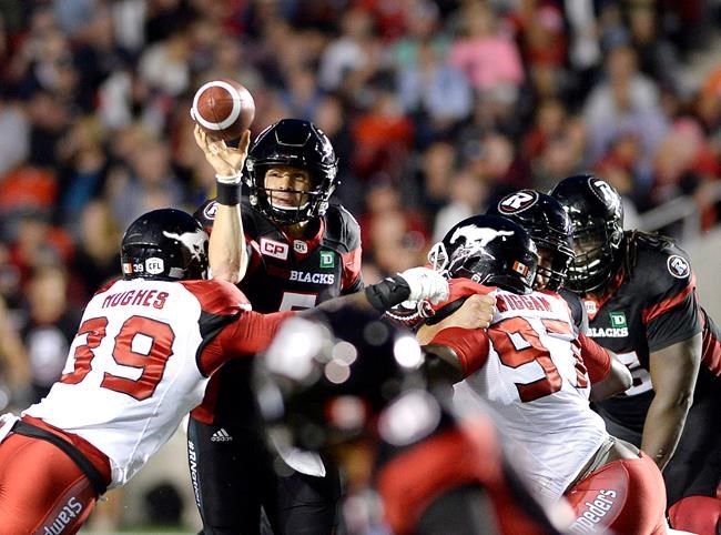 Harris passes for 396 yards as Redblacks settle for 26-26 tie against Stamps | iNFOnews.ca Harris passes for 396 yards as Redblacks settle for 26-26 tie against Stamps | iNFOnews.ca