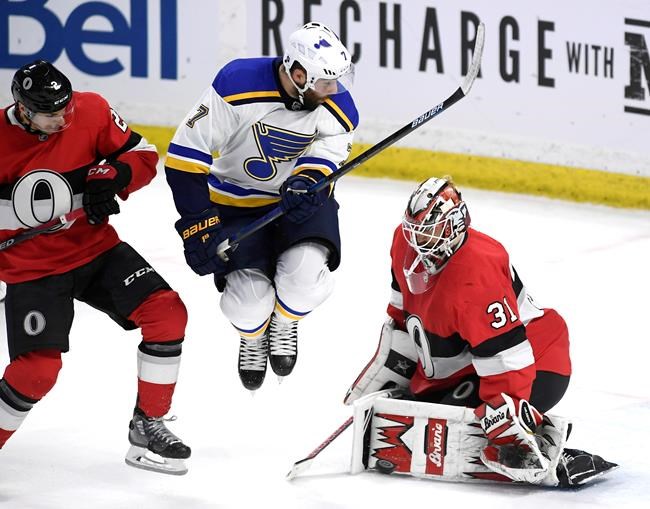 New NHLers help Ottawa Senators knock off St. Louis Blues | iNFOnews.ca