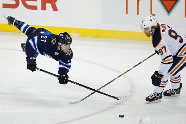 Morrissey scores in OT as Jets win third straight with 5-4 victory over Oilers | iNFOnews.ca