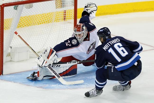 Wennberg scores twice, Blue Jackets beat Jets to extend win streak to 14 games | iNFOnews.ca Wennberg scores twice, Blue Jackets beat Jets to extend win streak to 14 games | iNFOnews.ca