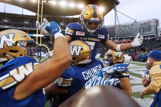Nichols leads Blue Bombers past Lions 37-35 as Winnipeg fends off late charge | iNFOnews.ca