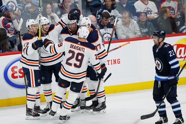 Jurco, Bear with two goals each as Oilers beat jets 5-3 | iNFOnews.ca Jurco, Bear with two goals each as Oilers beat jets 5-3 | iNFOnews.ca