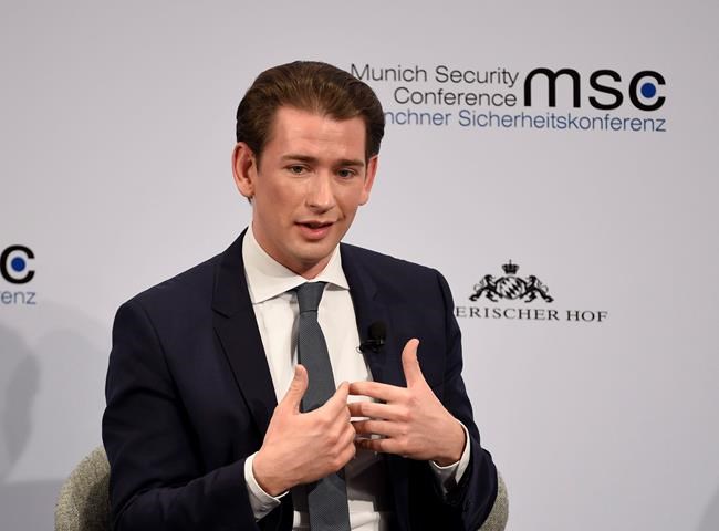 Austria's Kurz: German conservatives right to shun far-right | iNFOnews.ca CP2029975517