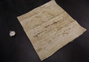 Soldier's letter from First World War on fabric of German plane shot down | iNFOnews.ca CP29263167