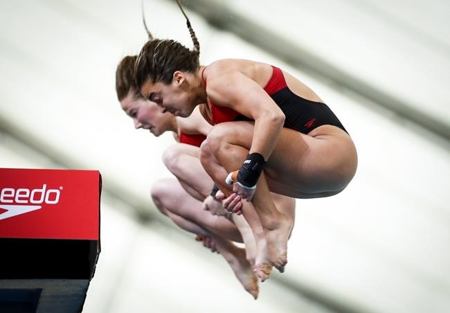 Canadian divers Imbeau-Dulac, Gagne win synchronized springboard gold in Calgary | iNFOnews.ca