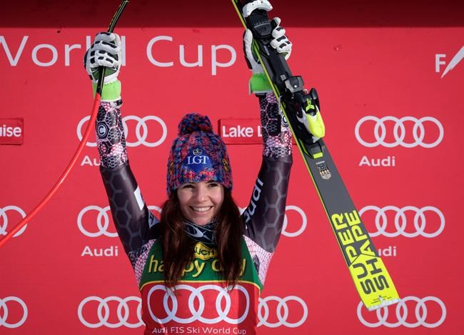 Second no longer, Tina Weirather wins World Cup super-G in Lake Louise | iNFOnews.ca