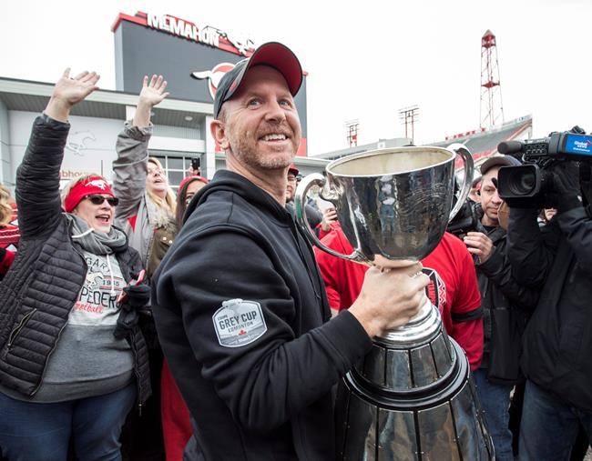 Ecstatic, relieved Stampeders return to Calgary with Grey Cup | iNFOnews.ca