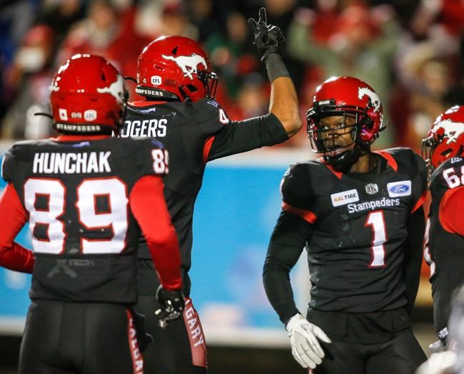 Hergy Mayala had two TDs as Stampeders hang on for 30-28 win over Roughriders | iNFOnews.ca
