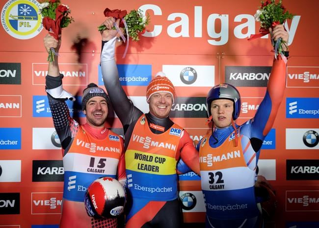 Canadian luger Sam Edney wins World Cup silver on home track in Calgary | iNFOnews.ca