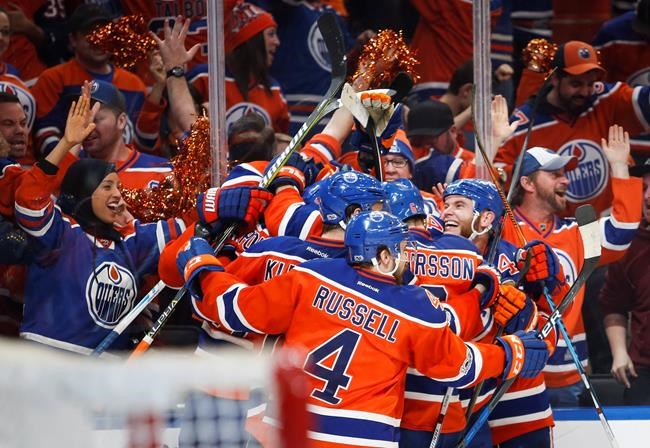 Desharnais scores OT winner; Oilers beat Sharks in Game 5 to take 3-2 series lead | iNFOnews.ca