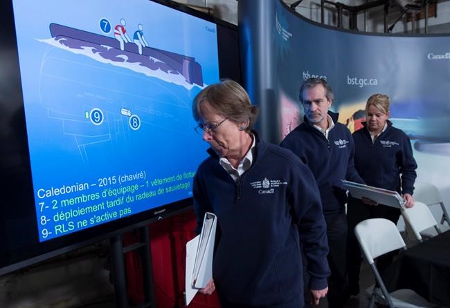 Safety board urges life-jacket laws, stability assessments after fatal capsizing | iNFOnews.ca CP1179078521