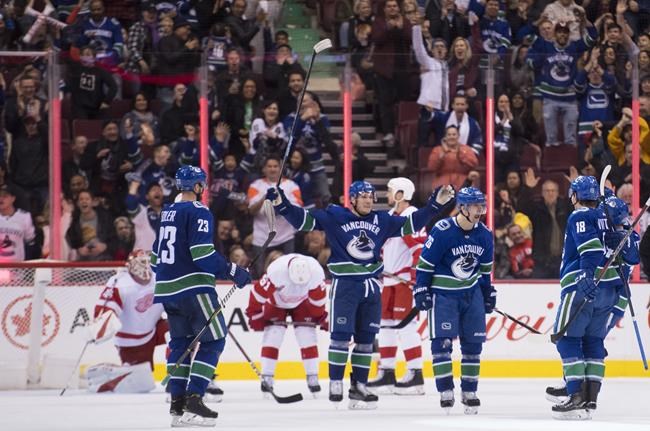 Pettersson leads Canucks to 3-2 win over Red Wings in return from injury | iNFOnews.ca