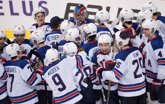 U.S. off to world juniors final after beating Russia 2-1 | iNFOnews.ca