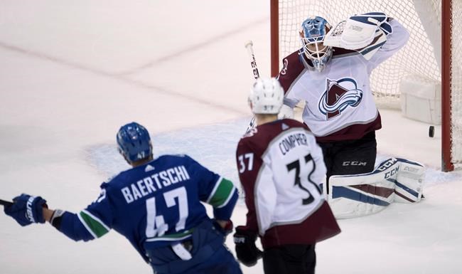 Pinpoint Accuracy: Baertschi scores in overtime as Canucks beat Avalanche 4-3 | iNFOnews.ca