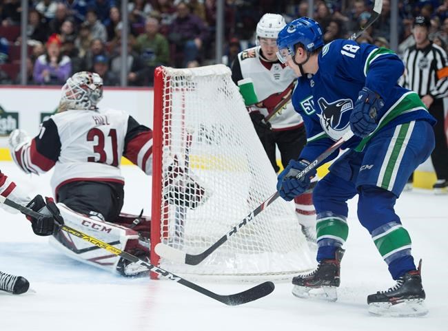 Jake Virtanen channels his junior days to score winner in Canucks' 3-1 win over Coyotes | iNFOnews.ca Jake Virtanen channels his junior days to score winner in Canucks' 3-1 win over Coyotes | iNFOnews.ca