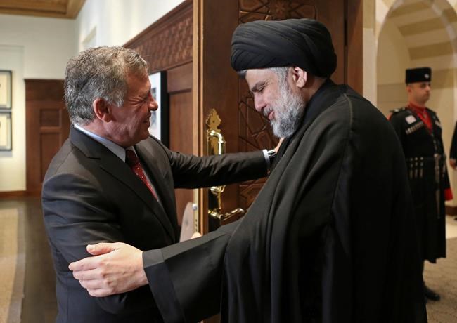 Iraqi Shiite leader meets with Jordan king in rare visit | iNFOnews.ca