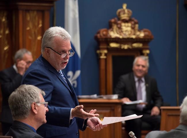Couillard waxes poetic with 'Waiting for Gaudreault' ode to interim PQ leader | iNFOnews.ca Couillard waxes poetic with 'Waiting for Gaudreault' ode to interim PQ leader | iNFOnews.ca