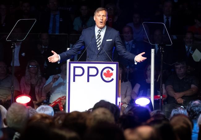 Billboard company 'appalled' no one taking ownership of Bernier ads | iNFOnews.ca