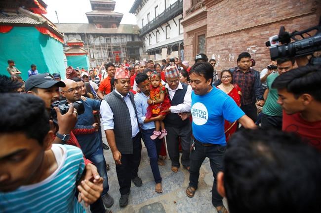3-year-old girl becomes Nepal's new living goddess | iNFOnews.ca