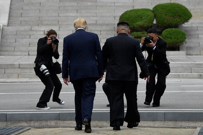The Latest: NKorea's state media calls DMZ meeting 'amazing' | iNFOnews.ca The Latest: NKorea's state media calls DMZ meeting 'amazing' | iNFOnews.ca
