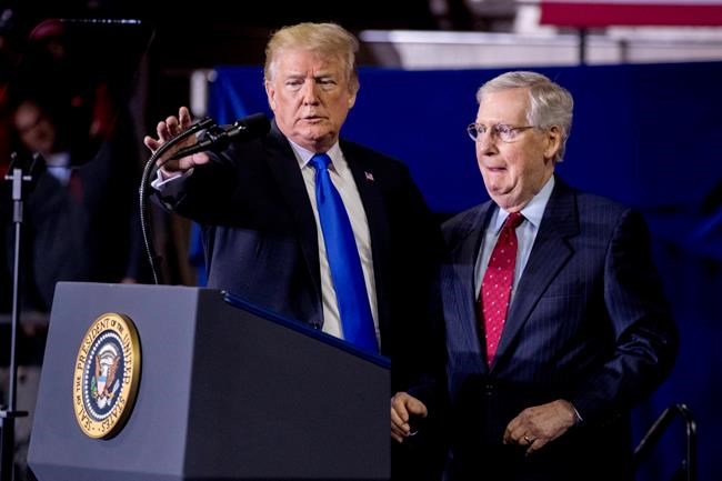 In Kentucky, Trump rallies voters while praising McConnell | iNFOnews.ca