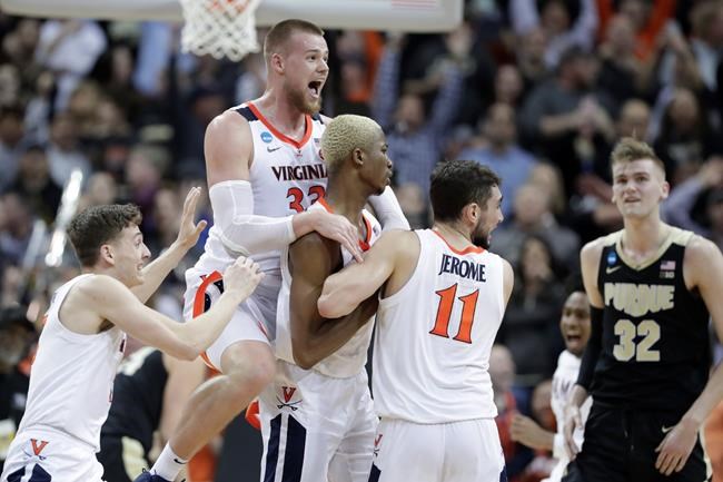The Latest: Virginia beats Purdue in OT to reach Final Four | iNFOnews.ca CP30501316