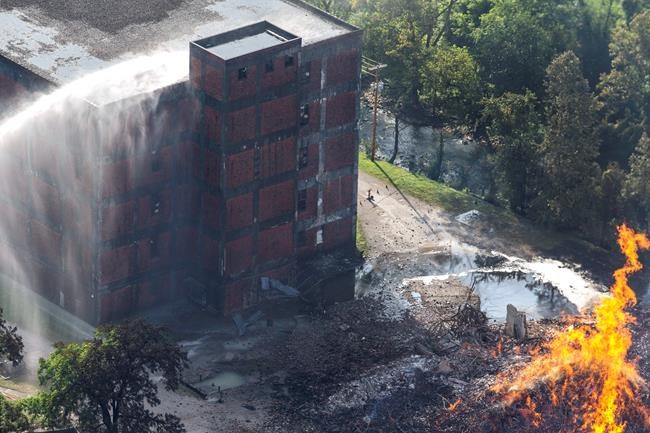 Burned Jim Beam warehouse was insured; sprinklers deployed | iNFOnews.ca