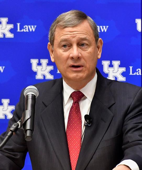 Roberts, Ginsburg speak, but not on Trump's high court pick | iNFOnews.ca Roberts, Ginsburg speak, but not on Trump's high court pick | iNFOnews.ca