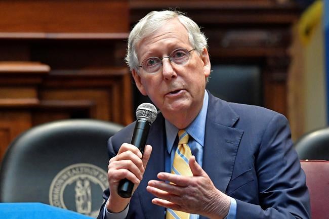 McConnell largely avoids impeachment talk while back home | iNFOnews.ca CP2006619815