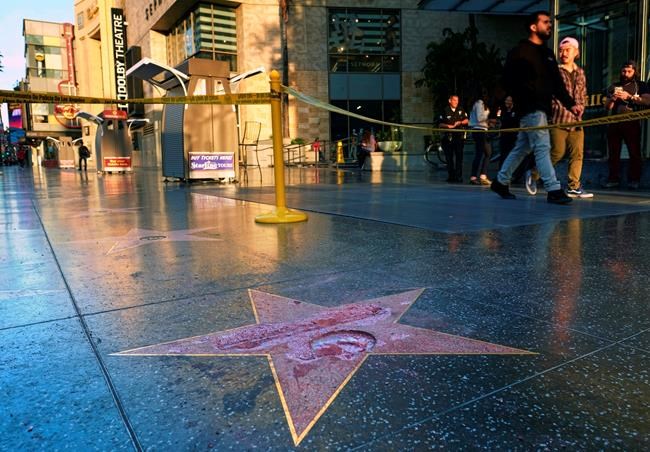 Police investigate destruction of Trump's Hollywood star | iNFOnews.ca