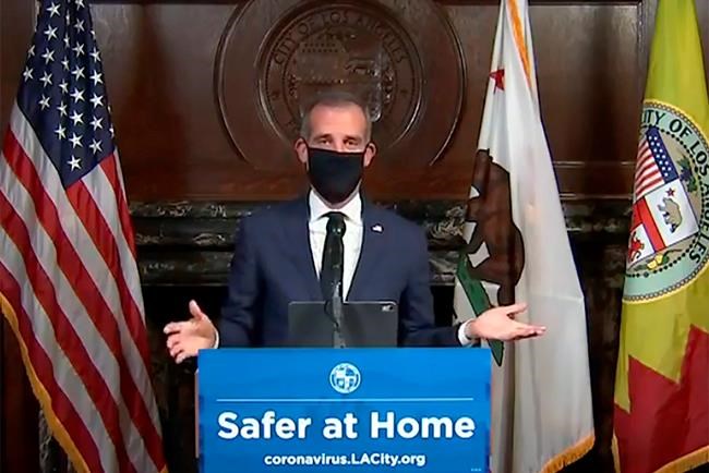 AP Interview: LA mayor could curb travel if virus cases soar | iNFOnews.ca