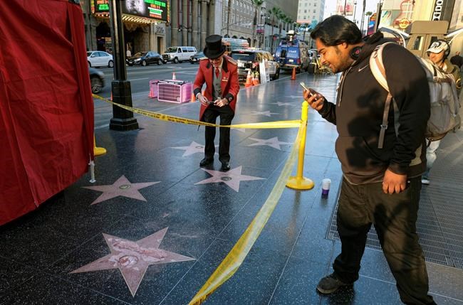 The Latest: Alleged Trump Hollywood star smasher freed | iNFOnews.ca