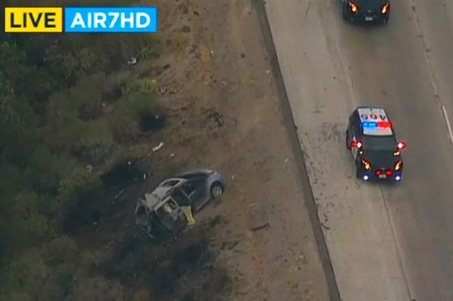 Mothers, 4 children killed in fiery wreck near Los Angeles | iNFOnews.ca CP2012909760