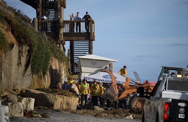 Things to know about last week's California cliff collapse | iNFOnews.ca Things to know about last week's California cliff collapse | iNFOnews.ca