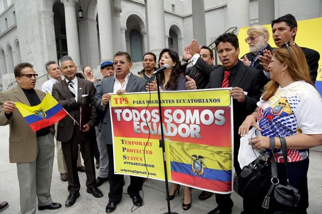 Ecuadoreans in US seek immigration help after quake | iNFOnews.ca Ecuadoreans in US seek immigration help after quake | iNFOnews.ca