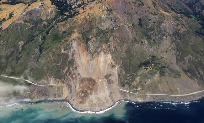 Landslide on California highway part of $1 billion in damage | iNFOnews.ca