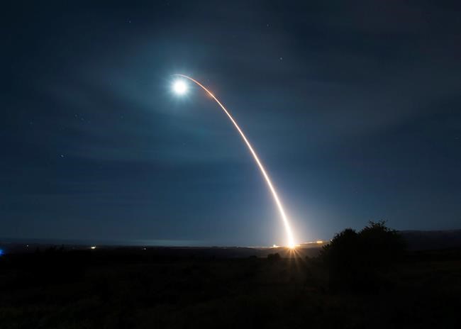 US conducts test flight of unarmed Minuteman 3 missile | iNFOnews.ca